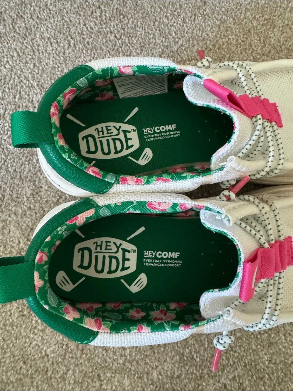 Hey Dude Azalea White Slip-Ons